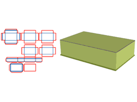 Heaven and earth cover V slot, folded inside, optional inner paste, cover height adjustable, plus bottom plate