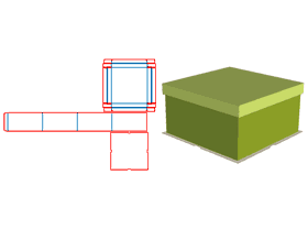 Cake Box, cake box structure design