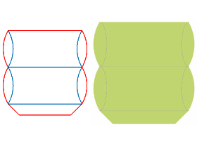 Pillow Box Packaging Design,Paper Jam Color Box