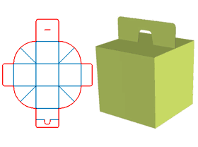  Folding packing tray box, folding color box, paper tray, shaped box, cosmetic box, snack box